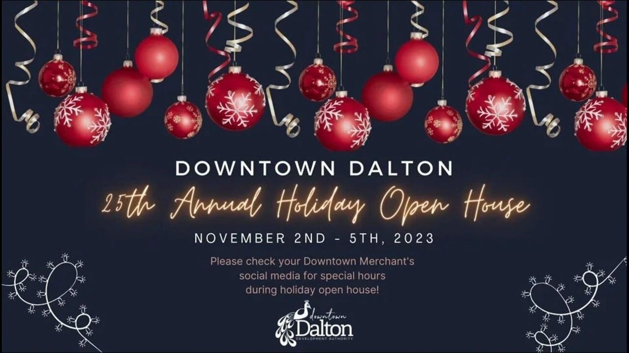 3 Plus Your Community- Downtown Dalton Holiday Open House